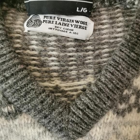 70s Vintage Jantzen Wool Pullover Sweater Winter W - Picture 3 of 4